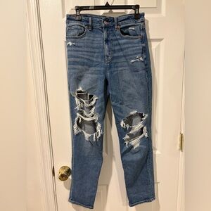 American Eagle stretch curvy mom jeans